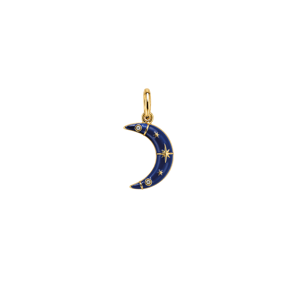 Midnight Crescent Moon