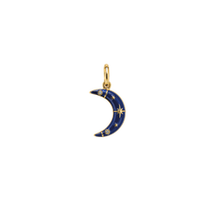 Midnight Crescent Moon