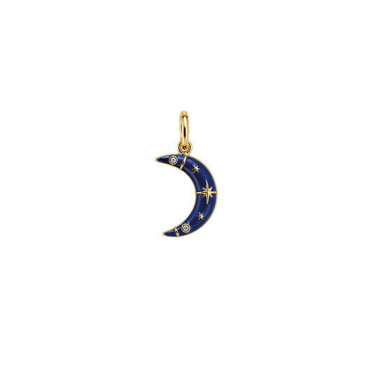 Midnight Crescent Moon