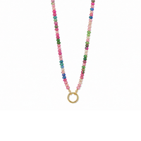 Mini Agate Stone Chain (Charm Builder)