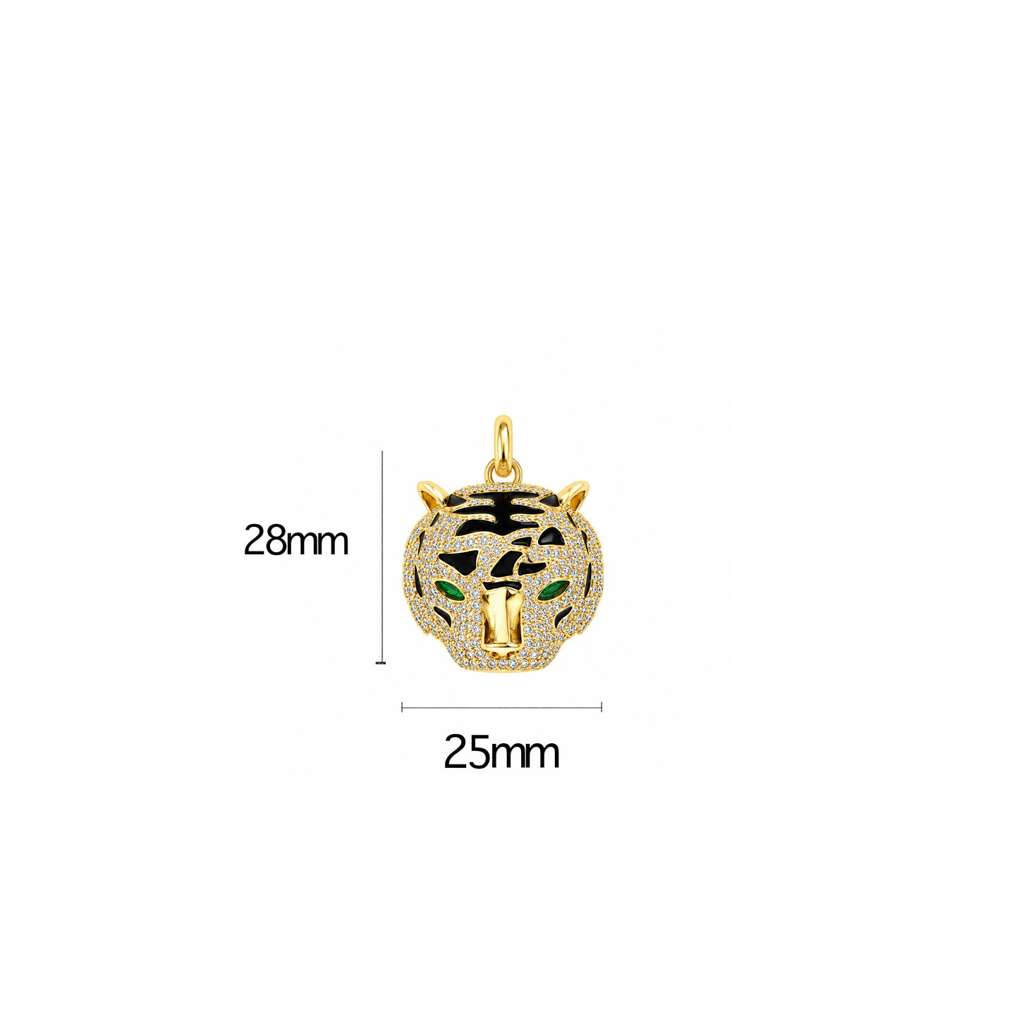 Pave Tiger Head