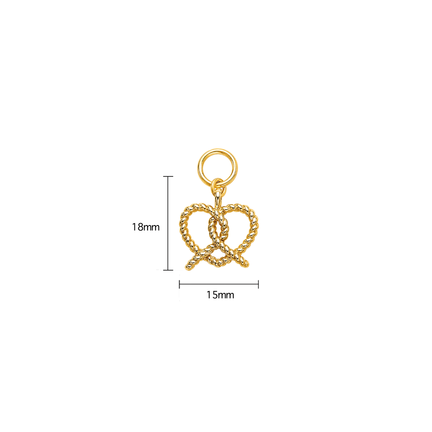 Gold Pretzel