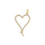 Pave Heart Outline