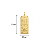 Paris Luggage Tag