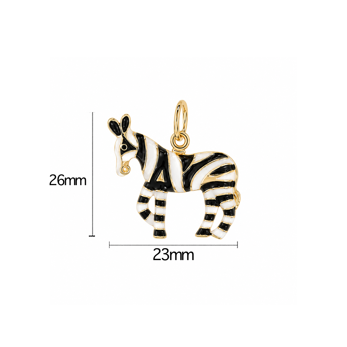 Enamel Zebra