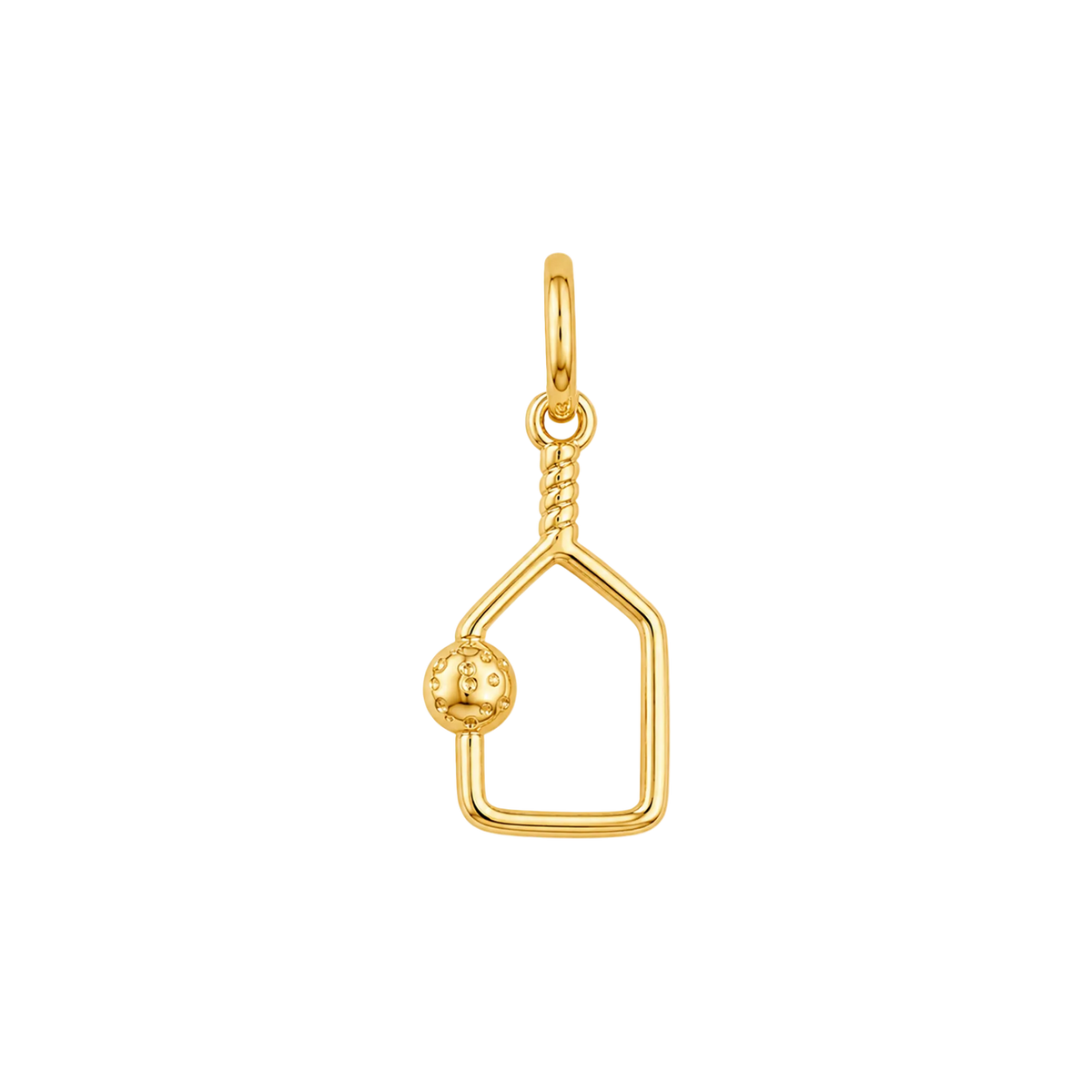 Pickleball Paddle Charm
