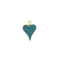 Small Pave Hearts
