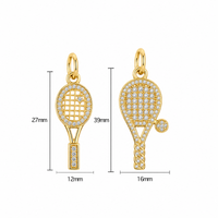 Tennis Racket Charm