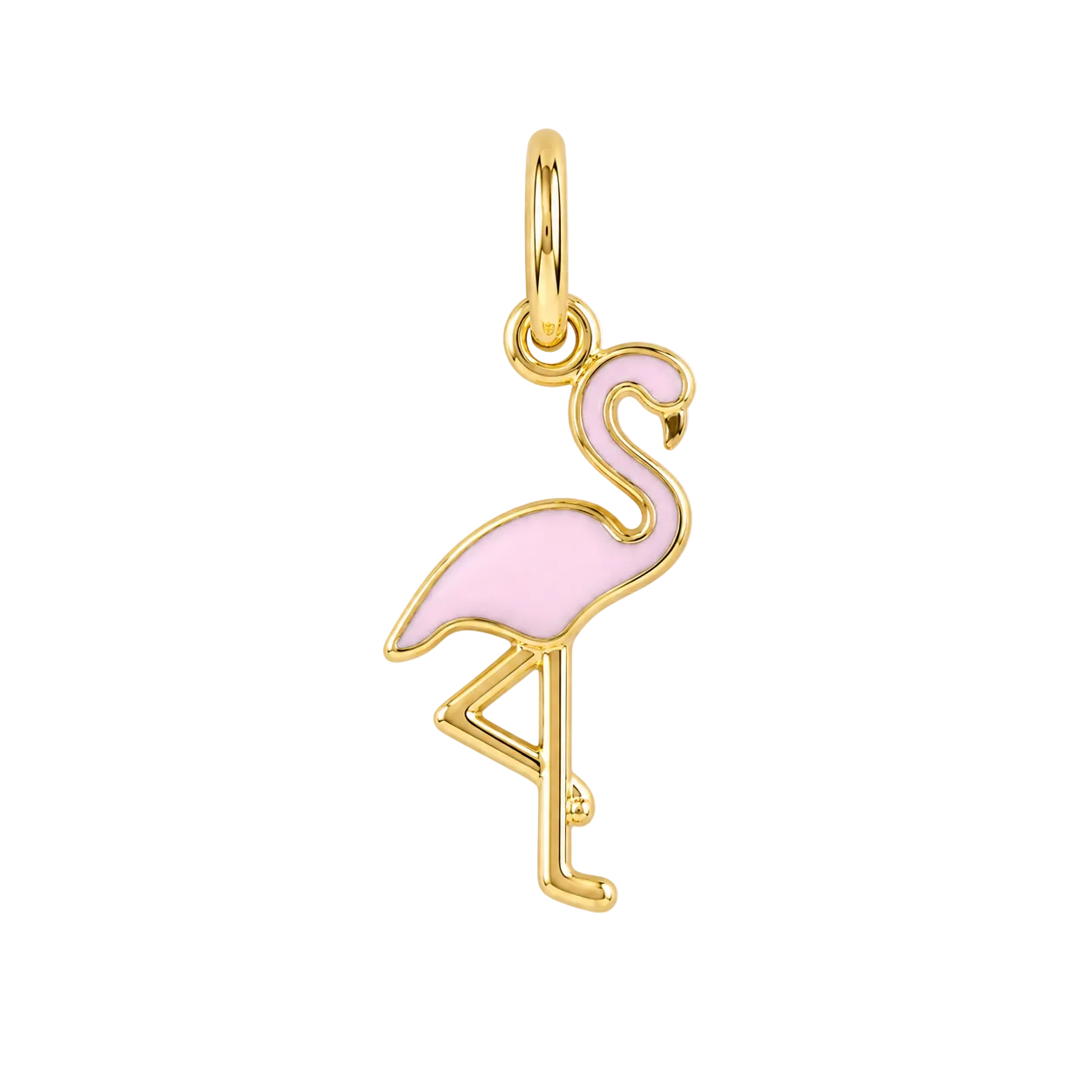 Enamel Flamingo