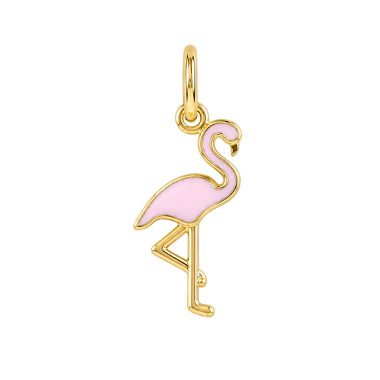 Enamel Flamingo