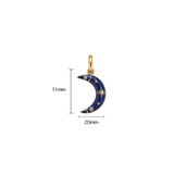 Midnight Crescent Moon