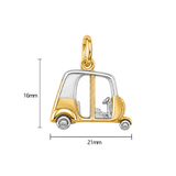 Golf Cart Charm