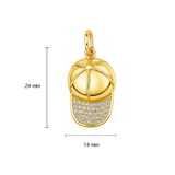 Baseball Hat Charm
