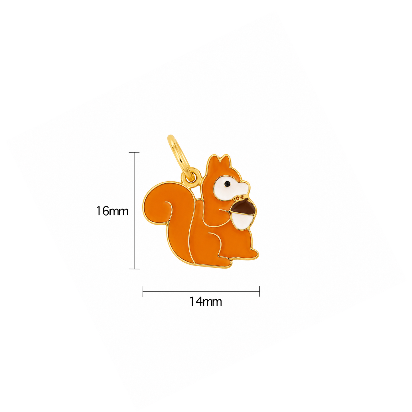 Enamel Squirrel