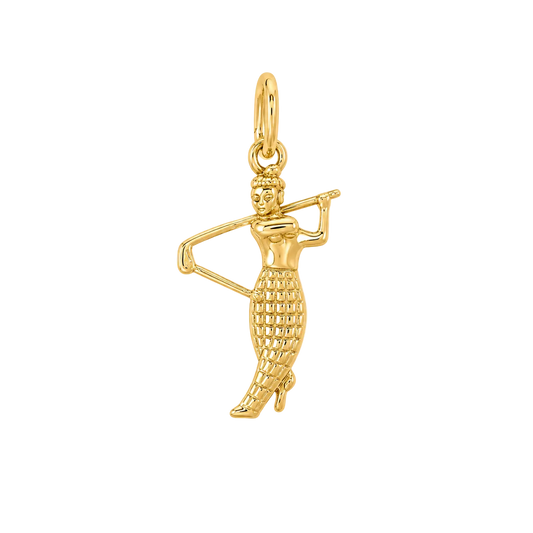 Golfer Charm