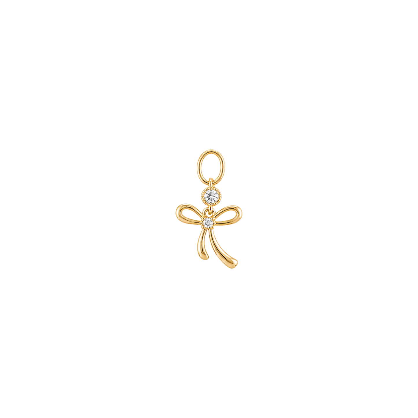 Small Gold Bows