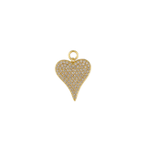 Small Pave Hearts