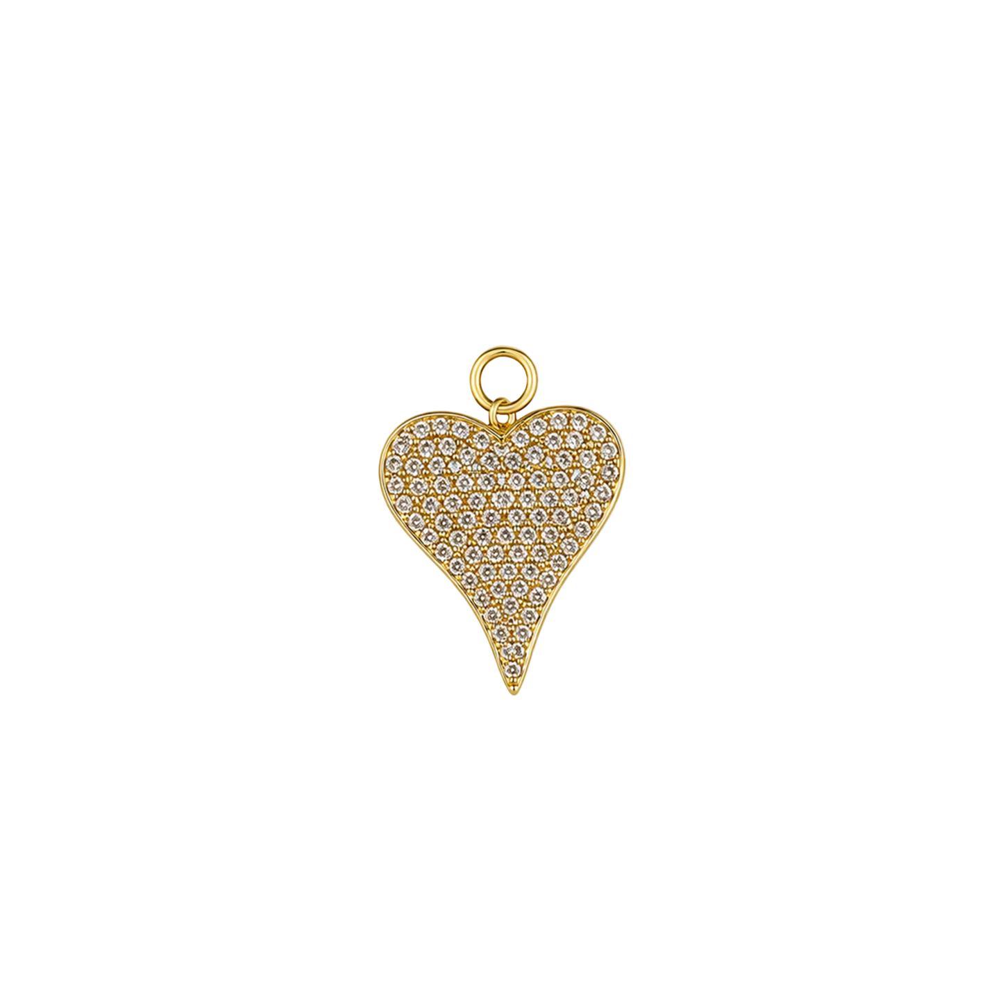 Small Pave Hearts