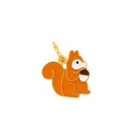 Enamel Squirrel