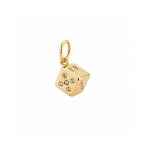Gold Pave Die