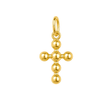 Gold Beaded Cross