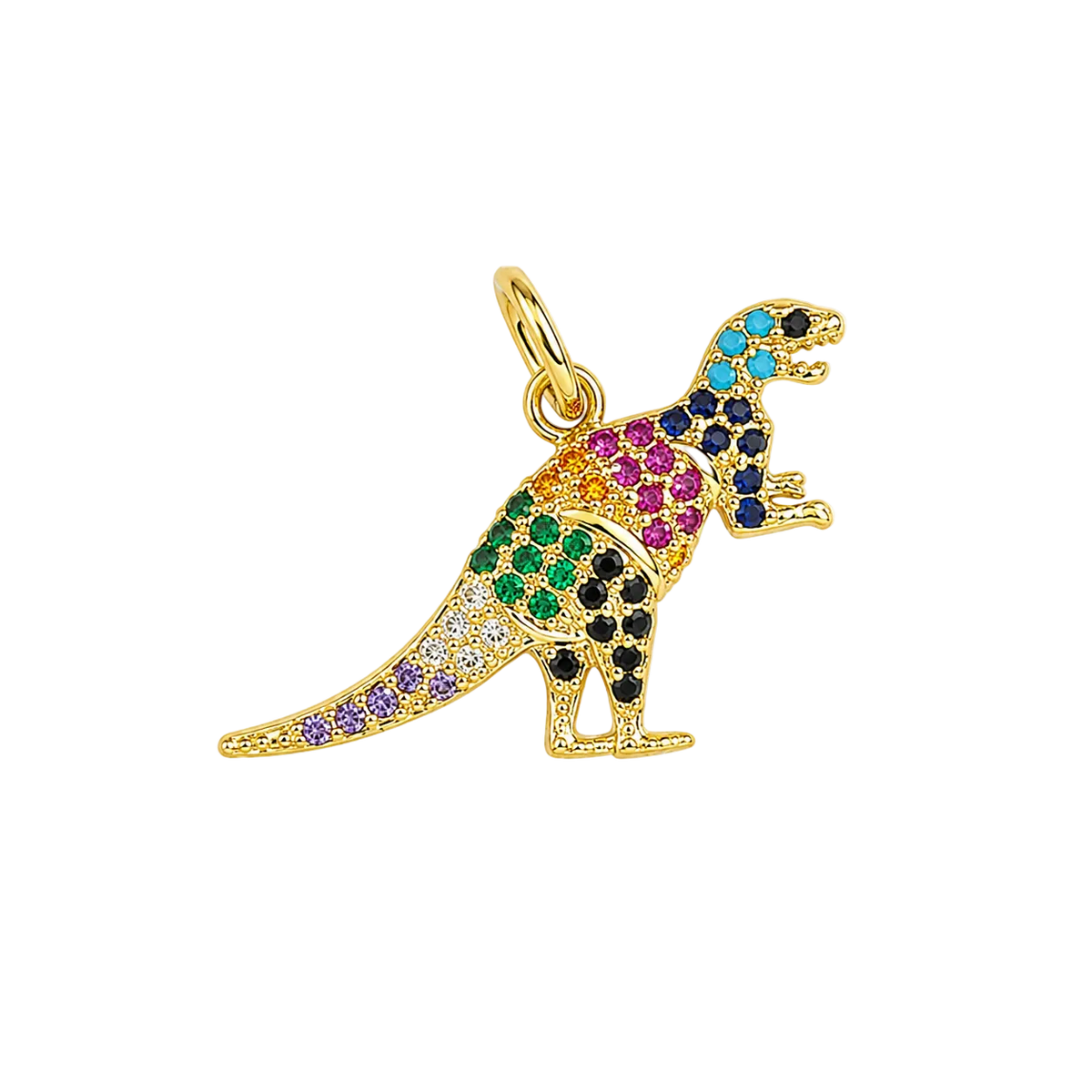 Rhinestone Dino