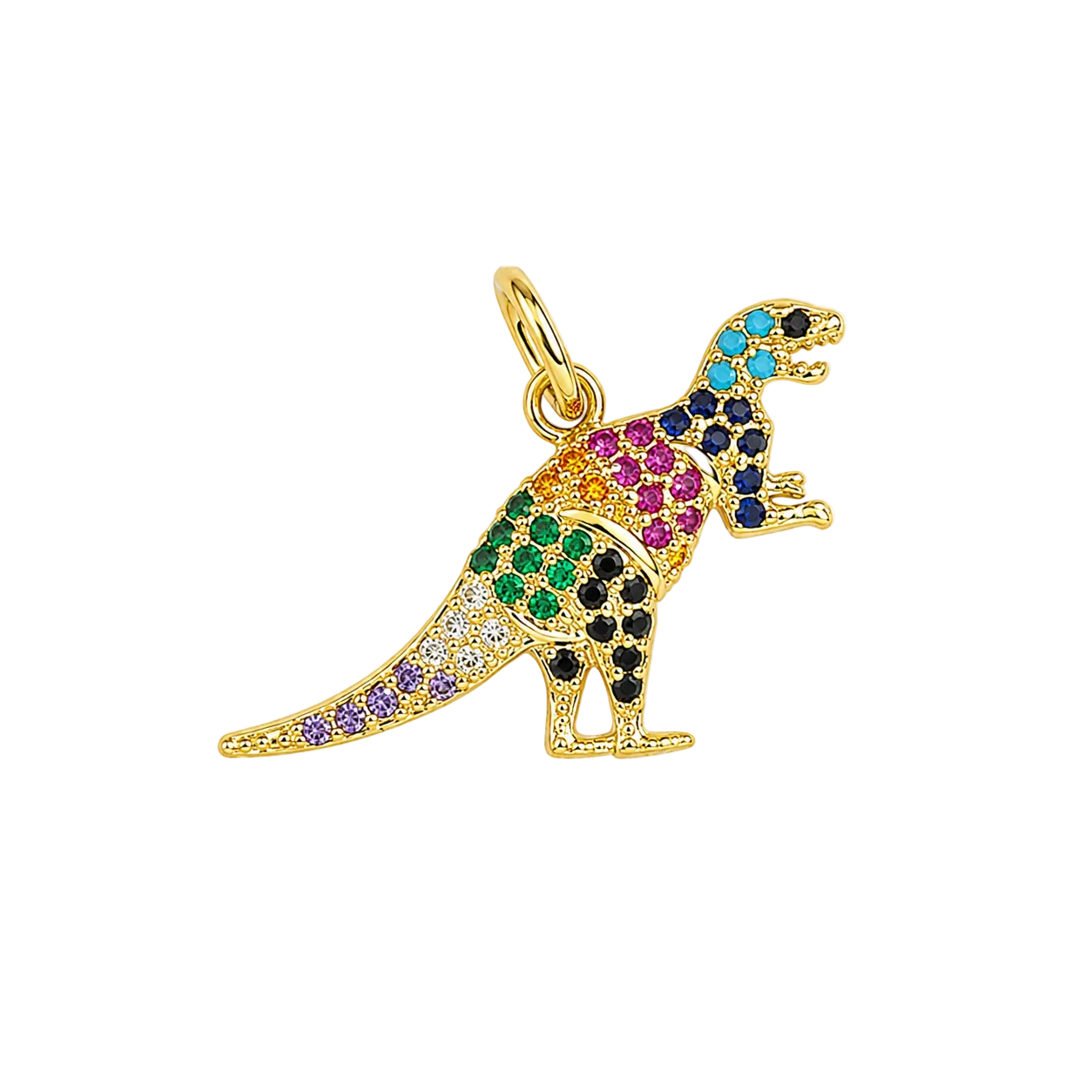 Rhinestone Dino