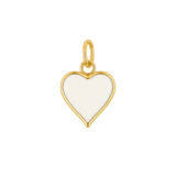 White Filled Heart