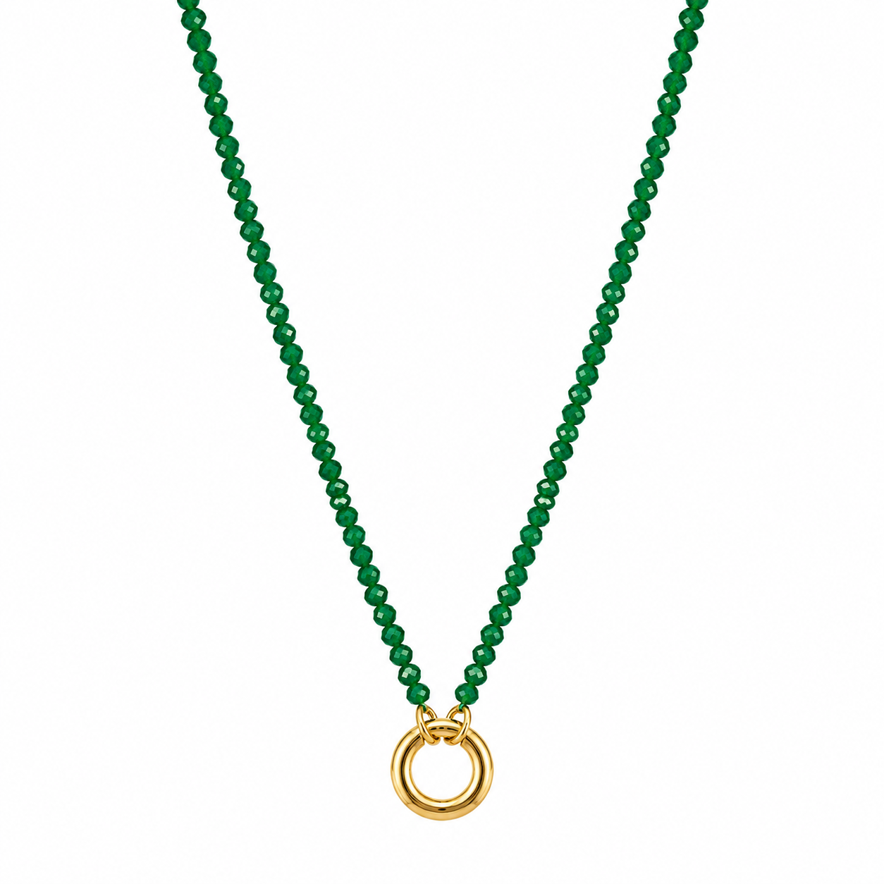 Minnie Agate Stone Chain (Charm Builder)