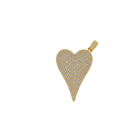 Large Pave Heart