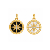 Crystal Compass Medallion