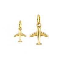 Gold Airplane