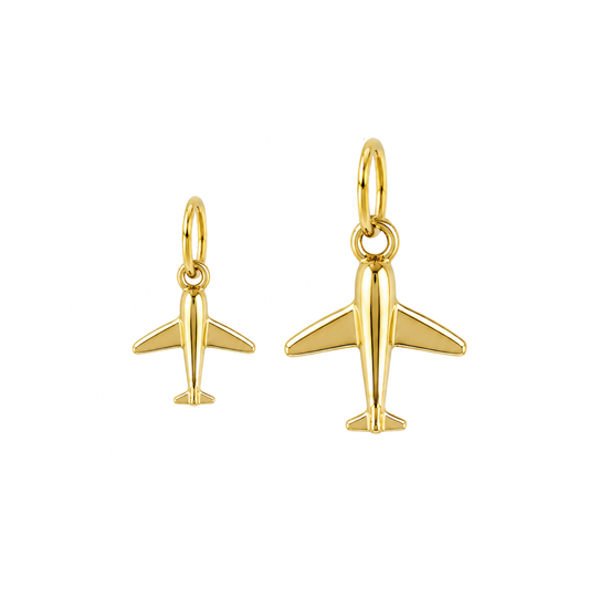 Gold Airplane