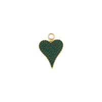 Small Pave Hearts
