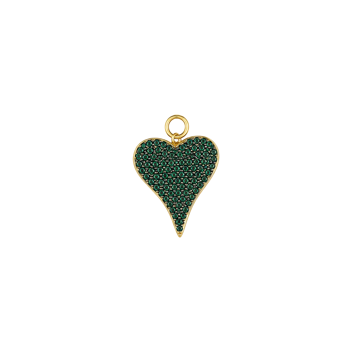 Small Pave Hearts