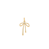 Small Gold Bows