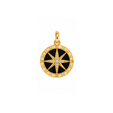 Crystal Compass Medallion