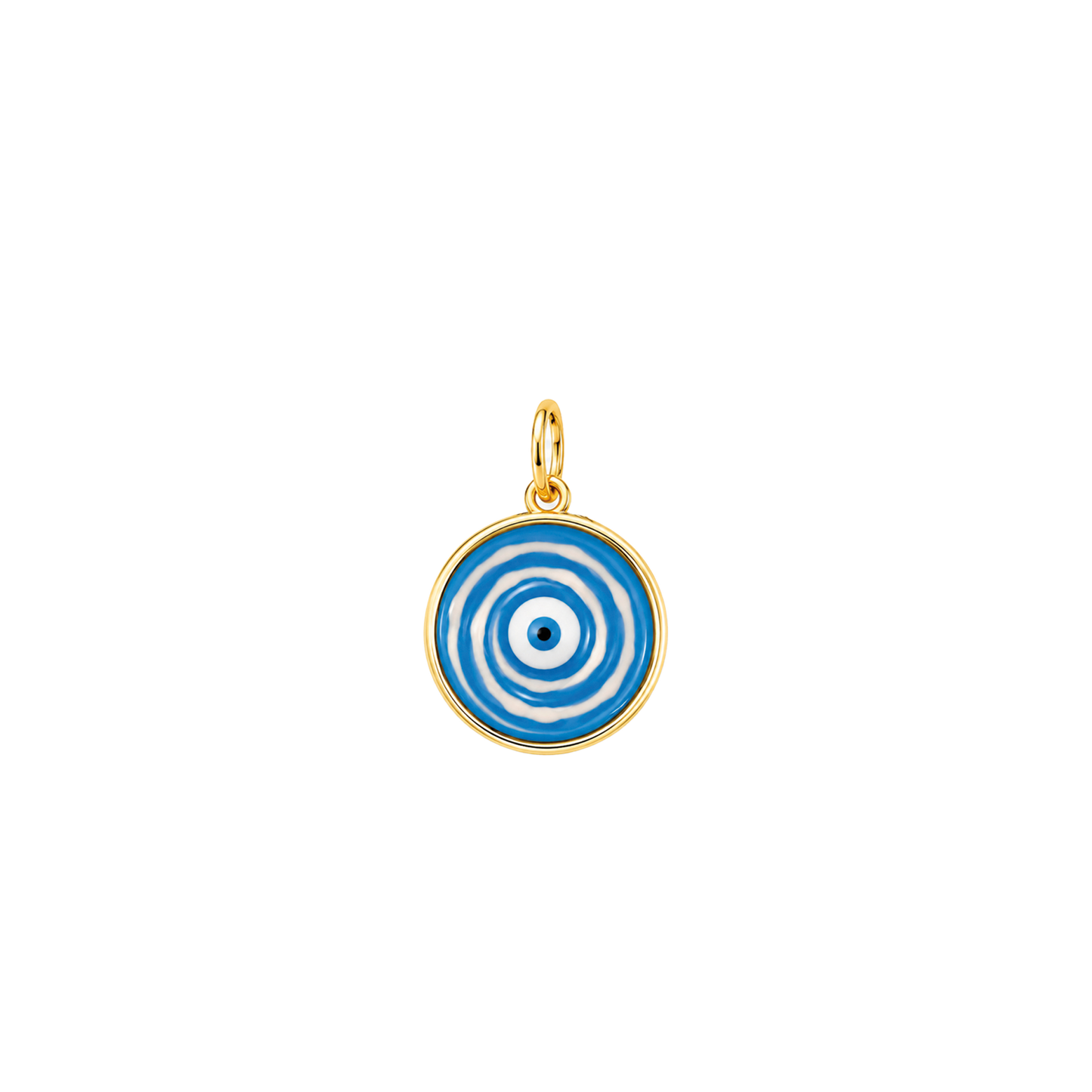 Glass Evil Eye Medallion