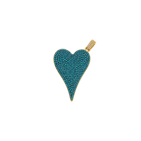 Large Pave Heart
