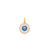 Glass Evil Eye Medallion