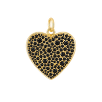 Black Onyx Heart