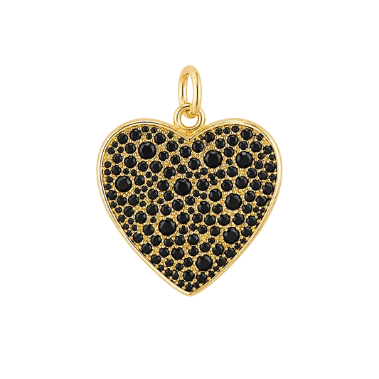 Black Onyx Heart