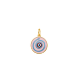 Glass Evil Eye Medallion