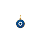 Glass Evil Eye Medallion
