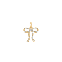 Small Gold Bows