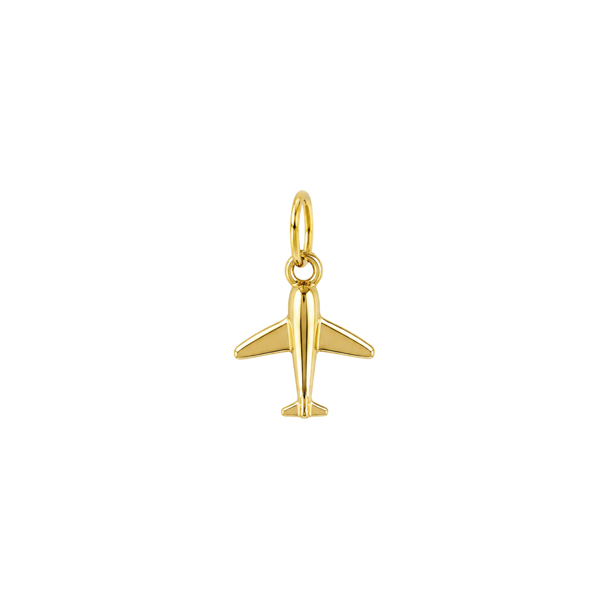 Gold Airplane