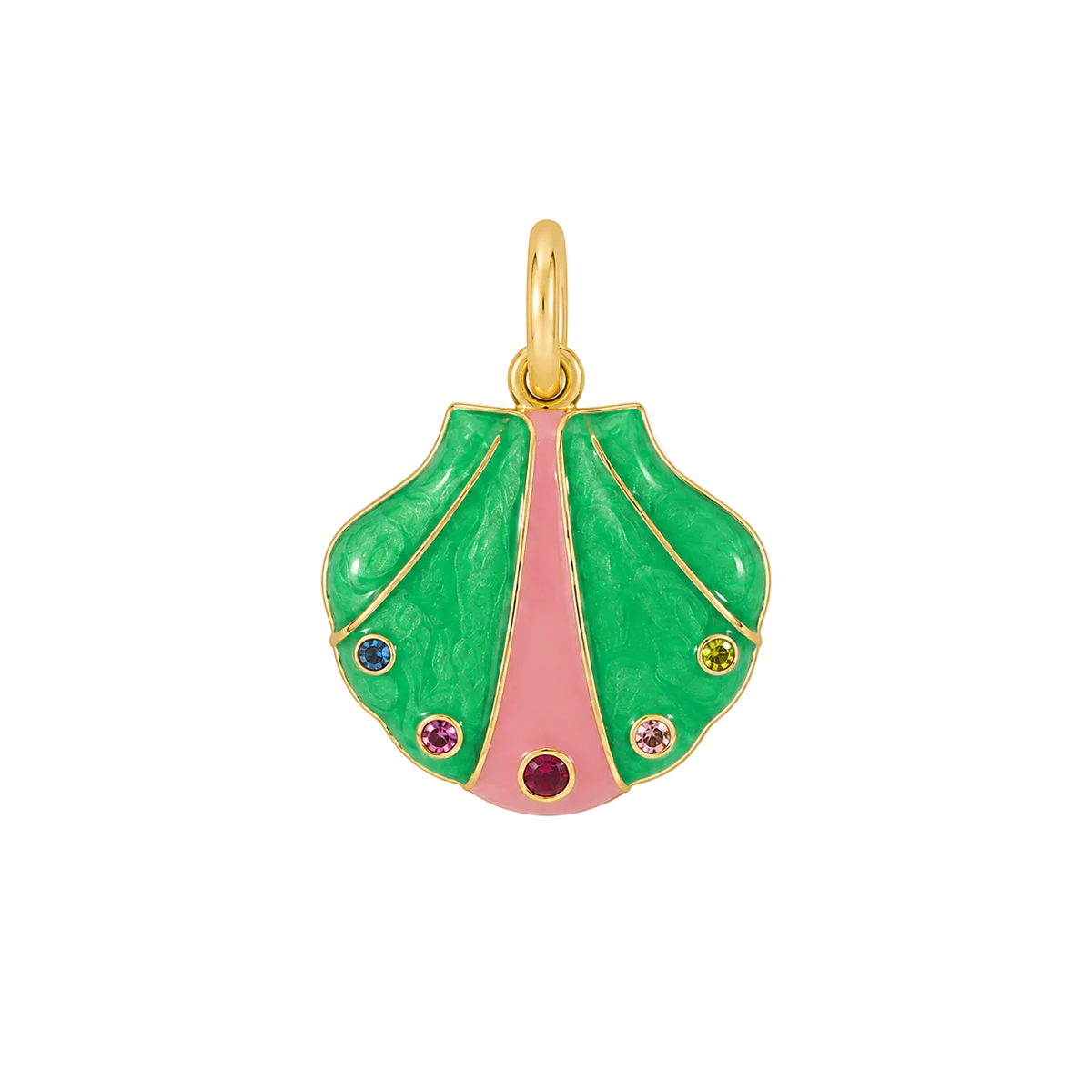 Green Clam Shell