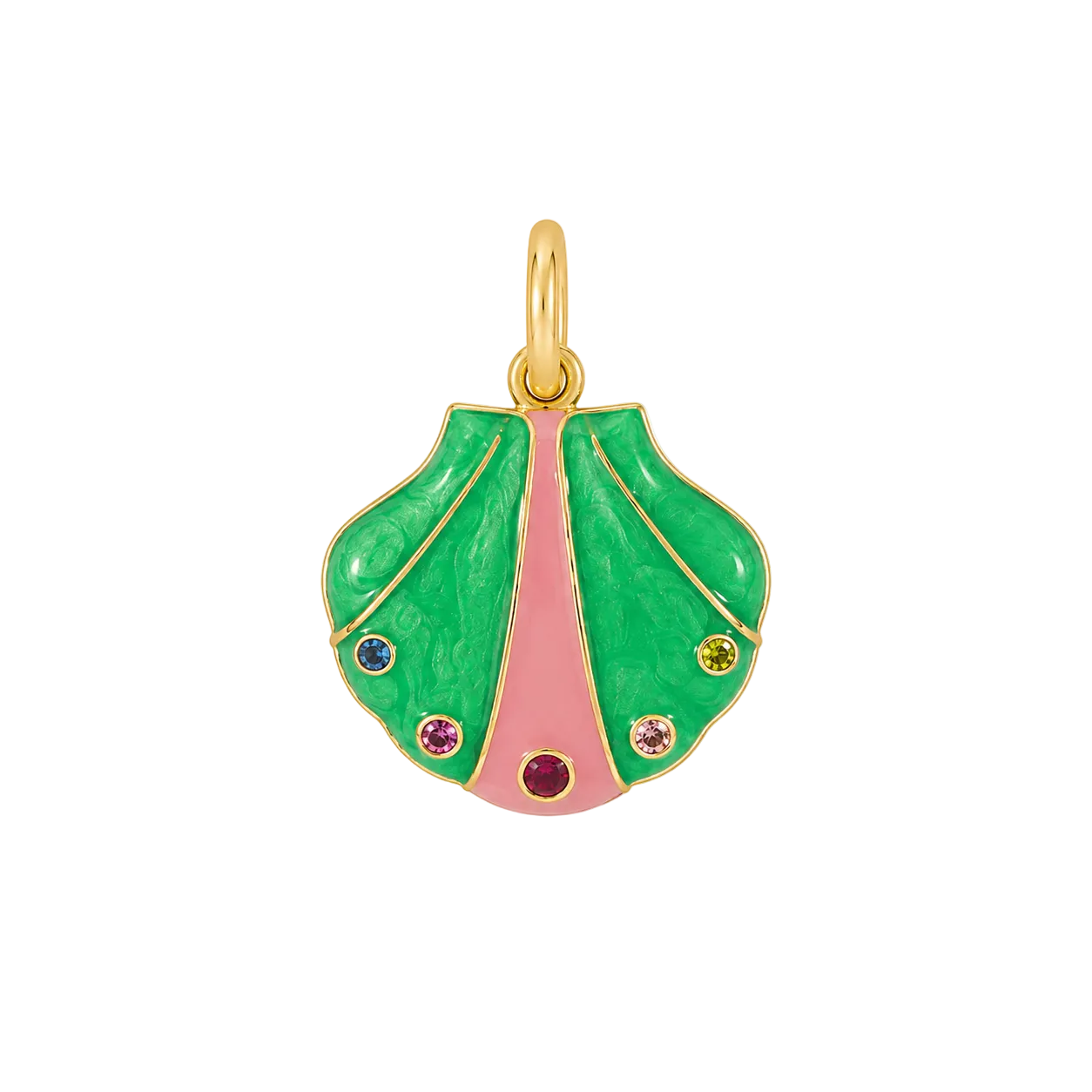 Green Clam Shell
