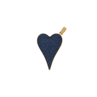 Large Pave Heart
