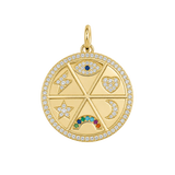 Wish Wheel Medallion